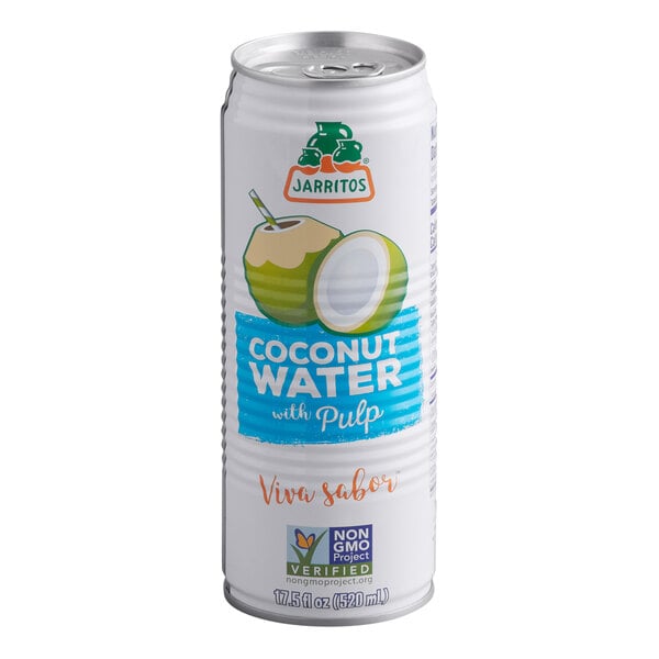 Jarritos® 17.5 oz. Coconut Water with Pulp - 12/Case