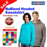 JERZEES® Long Sleeve NuBlend Hooded Sweatshirt