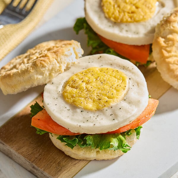 Yo Egg Plant-Based Egg Patty 2.1 oz. - 72/Case