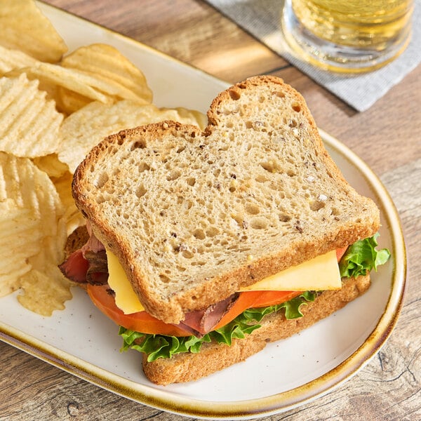 OMG...It's Gluten Free Gluten-Free 5-Grain Bread Loaf 31 oz. - 4/Case