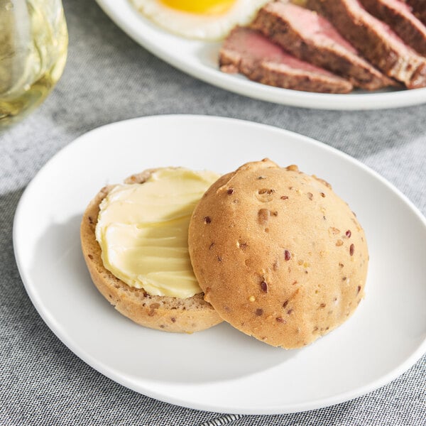 OMG...It's Gluten Free Individually Wrapped Gluten-Free 5-Grain Dinner Rolls 2 oz. - 48/Case