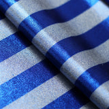 Freedom Star And Stripe Foil Polyester Spandex Fabric - Red, White, And Blue Patriotic Stars And Stripes, 58-60" Width (1 Yard)