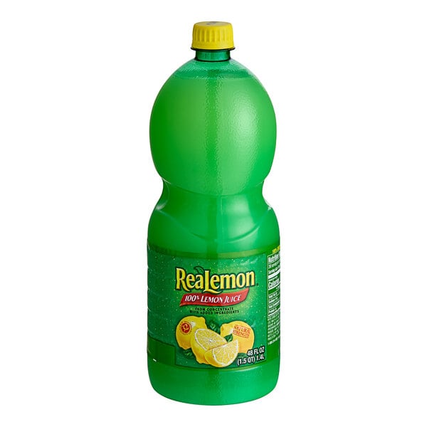 ReaLemon 48 fl. oz. 100% Lemon Juice - 8/Case