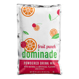DominAde 21.6 oz. Fruit Punch Powdered Drink Mix - 12/Case
