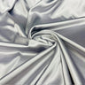 1 Yard 60” Stretch Charmeuse Satin Fabric – 195 GSM, Silky 2 Way Stretch for Bridal, Evening Dresses &amp; Event Décor (97% Polyester, 3% Spandex)
