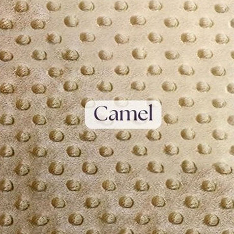 1 Yard Ultra Soft Minky Dot Fleece Plush Fabric 100 Percent Polyester for Crafts 60 Inch Width