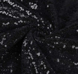 1 Yard Shimmering Sequin Fabric Stretch Mesh 54 Inch Width for Dresses & Decor