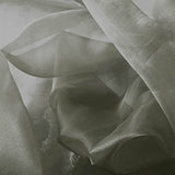 1 Yard Sheer Organza Fabric Crystal Sparkle 60 Inch Width for Dresses & Decor 100% Polyester