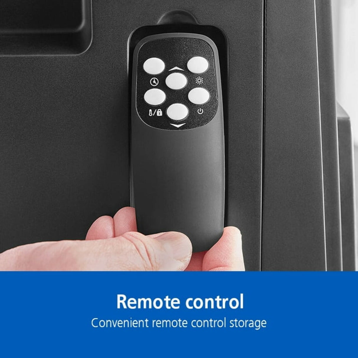 Mainstays 1500W Electric Infrared Cabinet Space Heater Indoor Portable with Timer and Remote