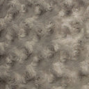 1 Yard Rosebud Minky Fabric 100% Polyester Plush Textured Soft Material for Blankets 60 Inch Width