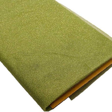 Tulle Glitter Fabric Sparkle Mesh for Wedding Costumes 54 Inch Width 100% Polyester