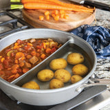 Nordic Ware 2-in-1 Divided Sauce Pan