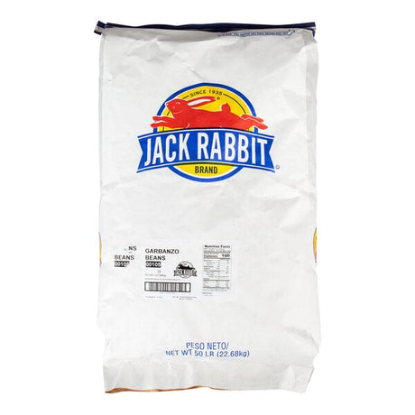 Jack Rabbit 50 lb. Dry Garbanzo Beans (Chickpeas)
