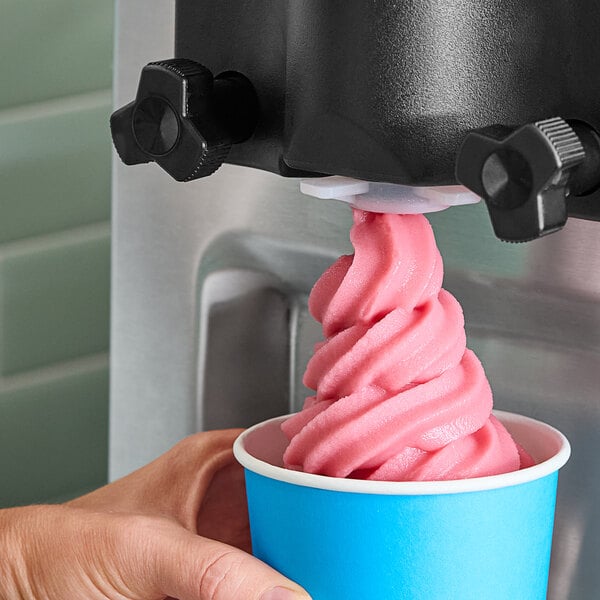 DOLE SOFT SERVE Strawberry Soft Serve Mix 4.5 lb. - 4/Case