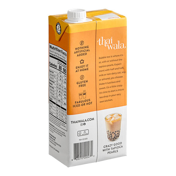 Thaiwala Brown Sugar Tea Latte 1:1 Concentrate 32 fl. oz.