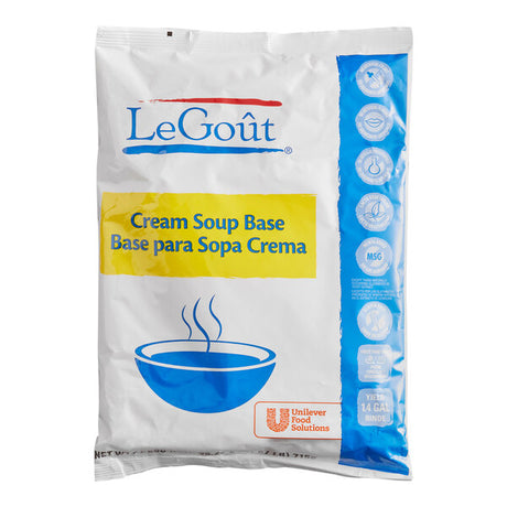 LeGout 25.22 oz. Cream Soup Base Mix - 6/Case