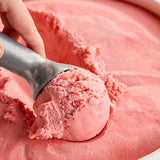 Klein's Real Kosher Vegan Strawberry Ice Cream 3 Gallon