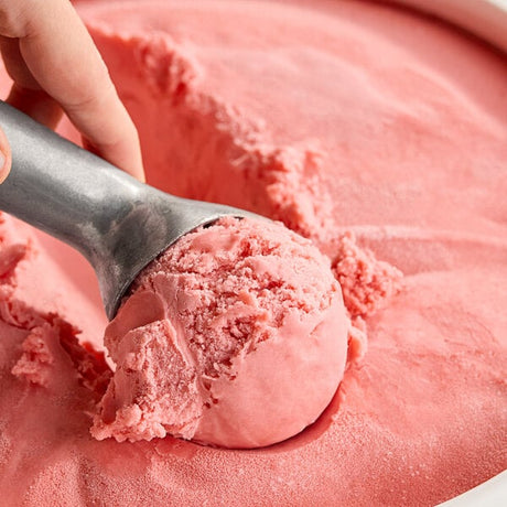 Klein's Real Kosher Vegan Strawberry Ice Cream 3 Gallon