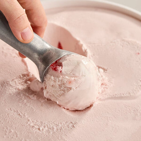 Klein's Real Kosher Vegan Cherry Vanilla Ice Cream 3 Gallon