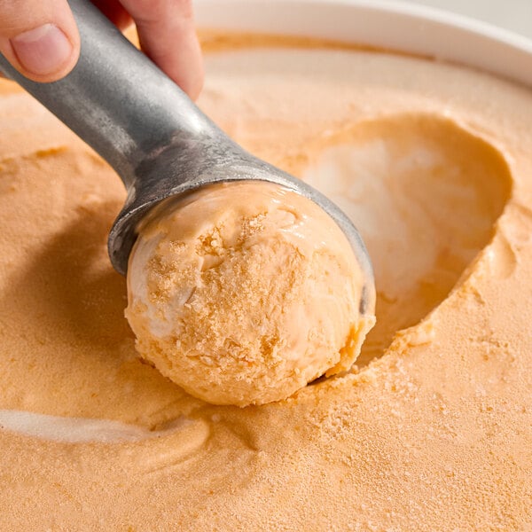 Klein's Real Kosher Vegan Orange Vanilla Ice Cream 3 Gallon