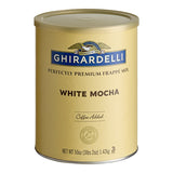 Ghirardelli 3.12 lb. White Mocha Frappe Mix - 6/Case