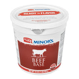 Minor's Beef Base 1 lb. Tub - 6/Case
