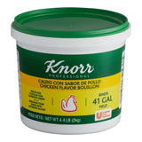 Knorr 4.4 lb. Caldo de Pollo / Chicken Bouillon Base - 4/Case