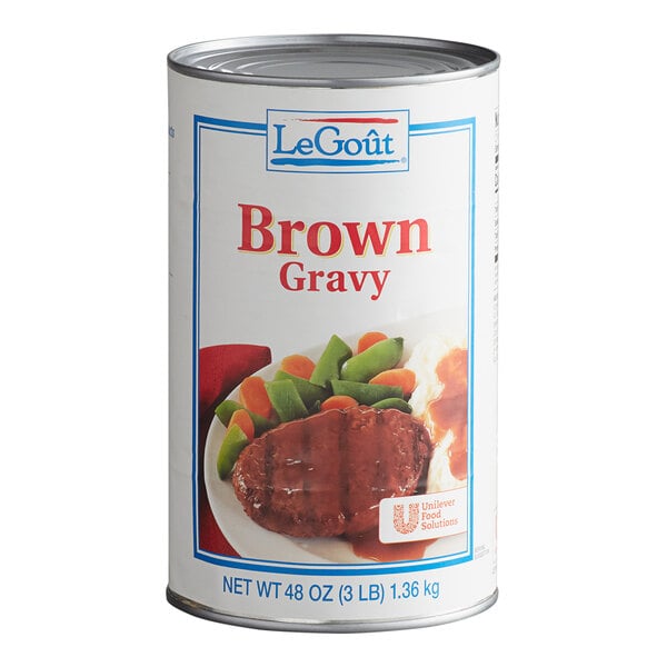 LeGout #5 Can Brown Gravy - 12/Case