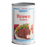 LeGout #5 Can Brown Gravy - 12/Case