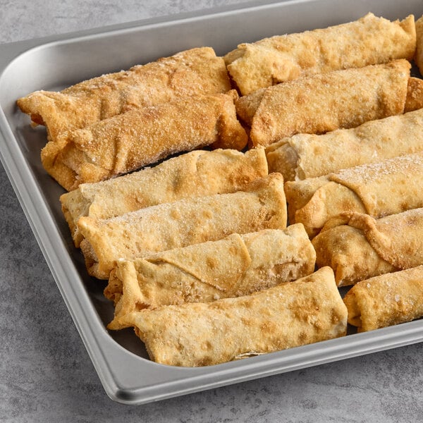 Finger Food Products Taco Log Egg Roll 2 oz. - 72/Case