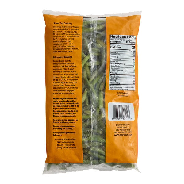 IQF Whole Green Beans 2 lb. - 12/Case