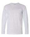 Bayside Unisex USA-Made Long Sleeve Pocket T-Shirt