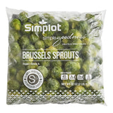 Simplot Simple Goodness IQF Brussels Sprouts 2 lb. - 12/Case
