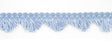 Braided Gimp Trim 1" Loop Design