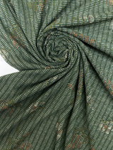 Acrylic Stretch Knitted Multicolour Fabric