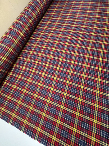 Cotton Tweed Checked Multicolour