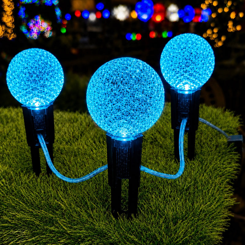 G50 Wonderful LED SMD Bulb (25 bulbs/bag) - Faceted, Teal