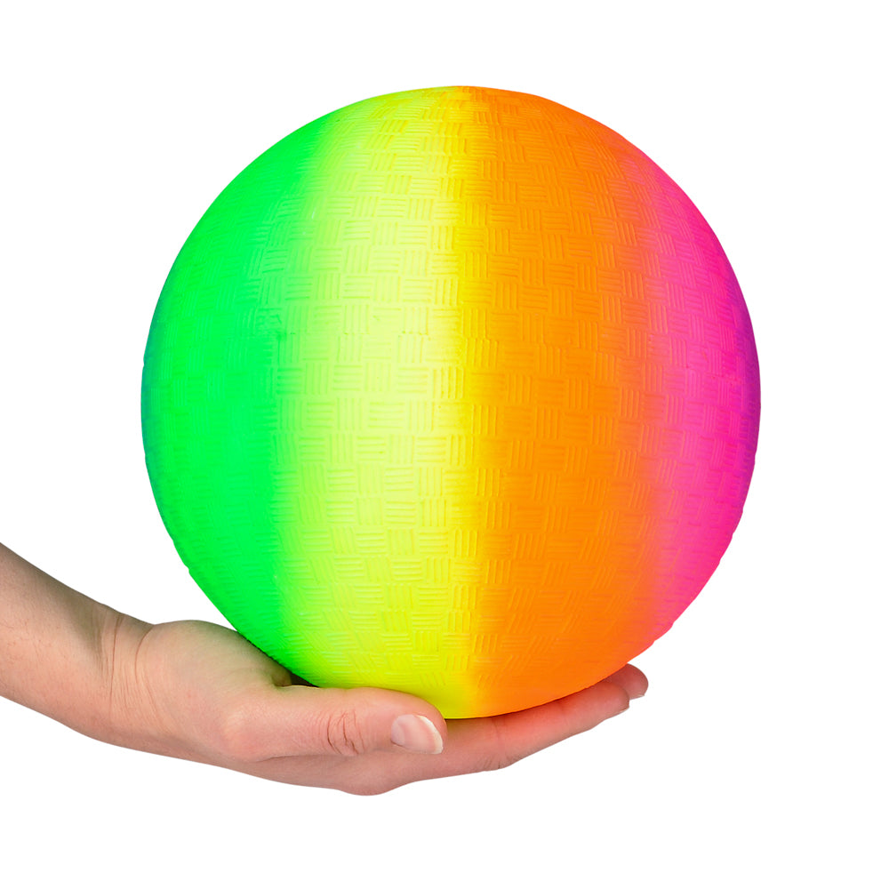 Rainbow Playground Ball 8.5"
