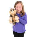 Floppy Wolf Plush 12" Heirloom