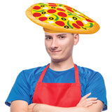 Pizza Hat Plush Hat (1 PC)