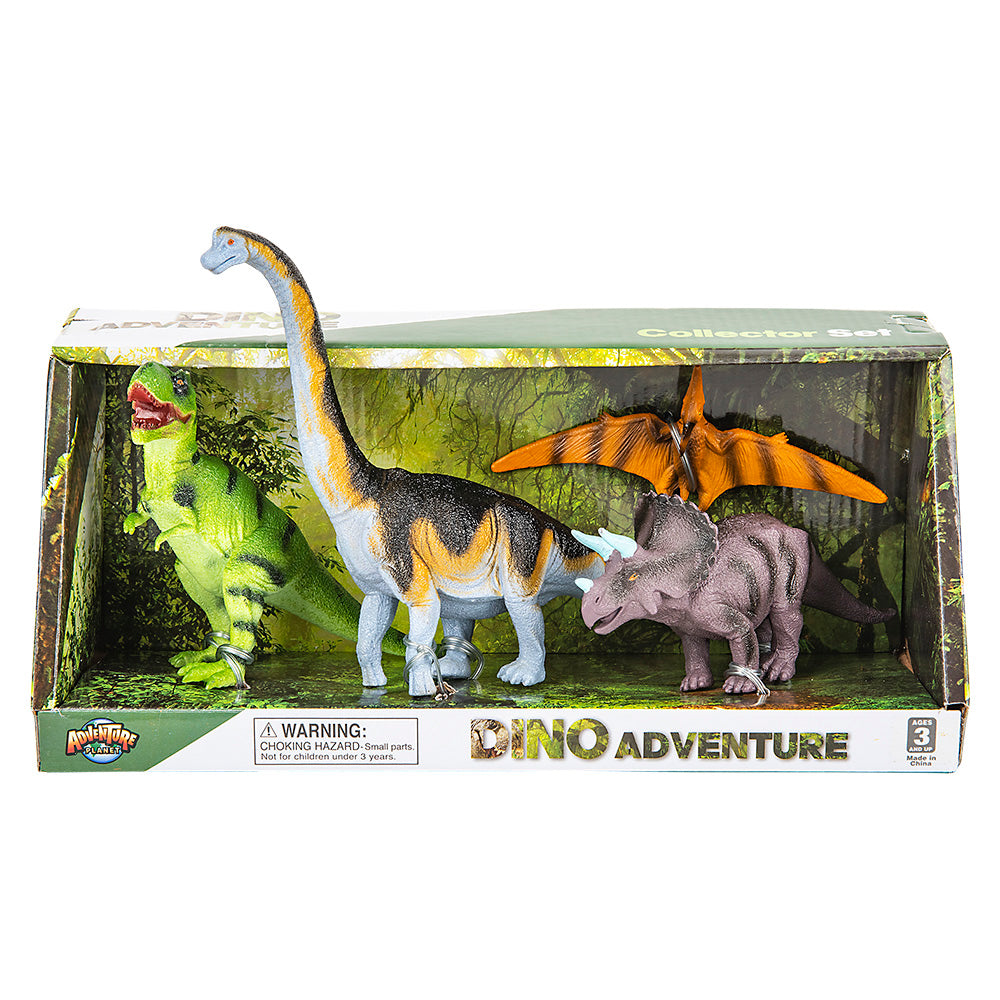 Dinosaur Playset 4 PC Set