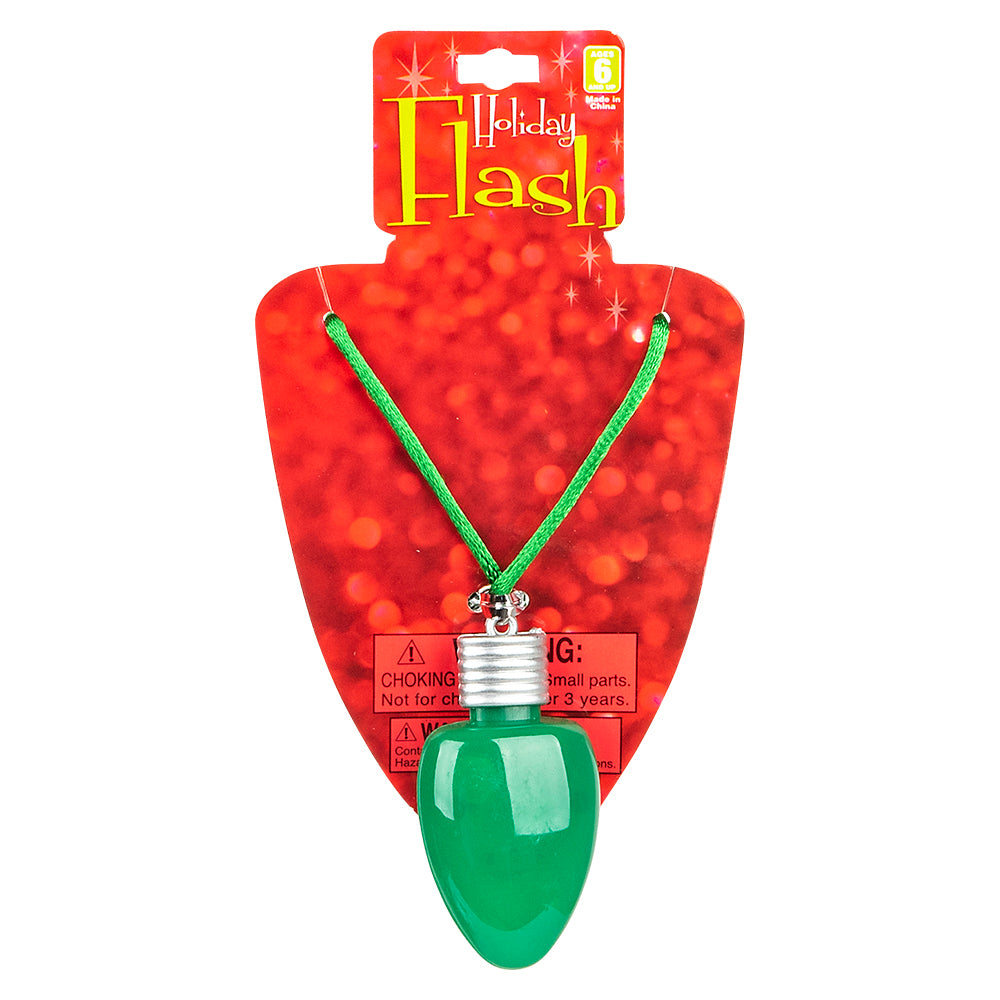 Light-Up Christmas Bulb Necklace (1 DZ)