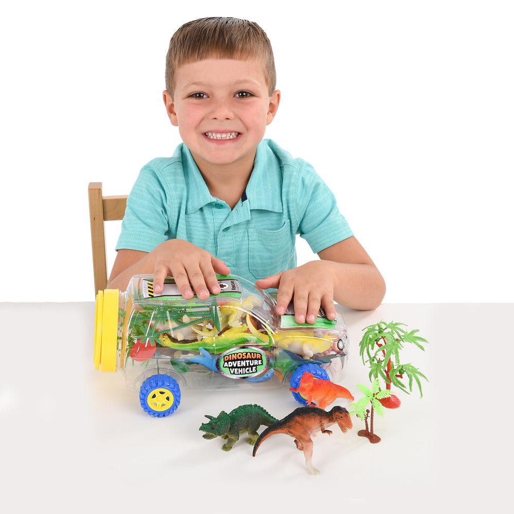 Dinosaur Clear Vehicle Toy (1 PC)