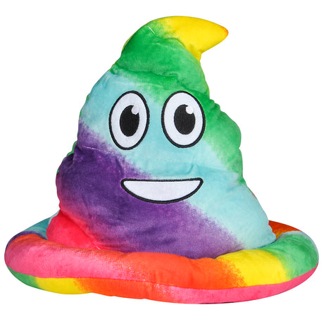 Poop Hat Rainbow Emoticon Hat