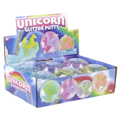 Unicorn Glitter Putty (1 DZ)