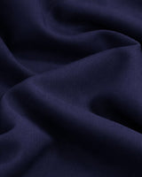 Stretch Twill Denim Look Navy Blue
