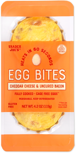 Cheddar Cheese & Uncured Bacon Egg Bites
