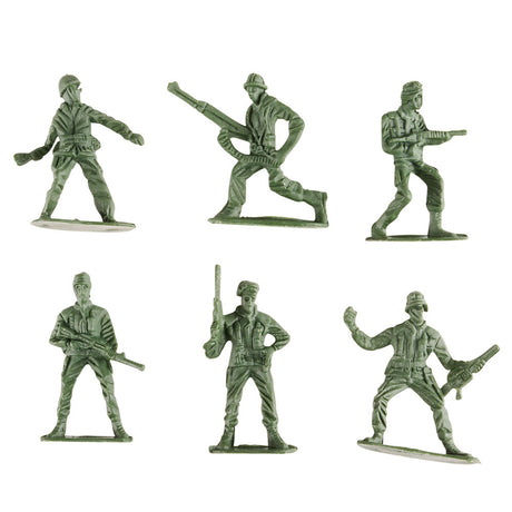 Soldiers Mini Green Figures (144 Pc Bag)