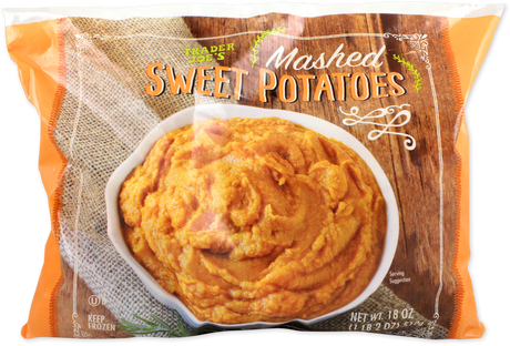 Mashed Sweet Potatoes Frozen Ready to Heat Natural Side Dish 18 Oz