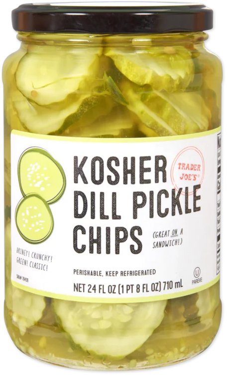 Kosher Dill Pickle Chips